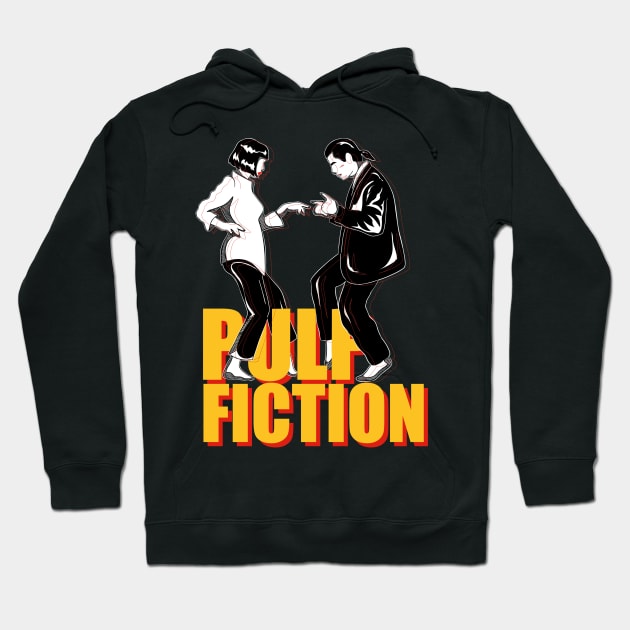 Pulp Fiction Hoodie by ladinoariel